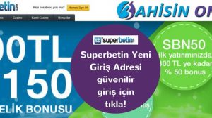 Superbetin Yeni Giriş Adresi